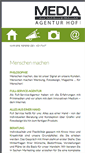 Mobile Screenshot of media-agentur-hof.de